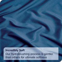 3 Piece Fitted Sheet Set- Fitted Sheet & Pillowcases -Breathable Bedding - Wrinkle, Fade, Stain Resistant- 40cm Deep Pocket F