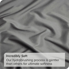 4 Piece Bed Sheet Set- Bedding Sheets & Pillowcases -Breathable Bedding - Wrinkle, Fade, Stain Resistant-Deep Pocket Flat Fit