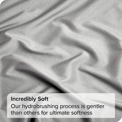 4 Piece Bed Sheet Set- Bedding Sheets & Pillowcases -Breathable Bedding - Wrinkle, Fade, Stain Resistant-Deep Pocket Flat Fit