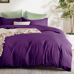 2 Piece Hotel Soft Microfiber Quilt Cover Set-2000TC Duvet/Donna Cover Set & Pillowcases -1 Quilt Cover Zipper Closure & 1 x 