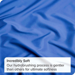 2 Piece Fitted Sheet Set- Fitted Sheet & Pillowcases -Breathable Bedding - Wrinkle, Fade, Stain Resistant- 40cm Deep Pocket F
