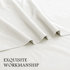 3 Piece Bed Sheet Set- Bedding Sheets & Pillowcases -Breathable Bedding - Wrinkle, Fade, Stain Resistant-Deep Pocket Flat Fit