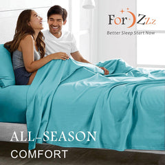 3 Piece Bed Sheet Set- Bedding Sheets & Pillowcases -Breathable Bedding - Wrinkle, Fade, Stain Resistant-Deep Pocket Flat Fit
