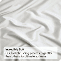 3 Piece Fitted Sheet Set- Fitted Sheet & Pillowcases -Breathable Bedding - Wrinkle, Fade, Stain Resistant- 40cm Deep Pocket F