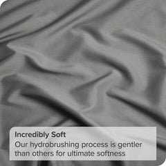 3 Piece Fitted Sheet Set- Fitted Sheet & Pillowcases -Breathable Bedding - Wrinkle, Fade, Stain Resistant- 40cm Deep Pocket F