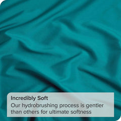 3 Piece Fitted Sheet Set- Fitted Sheet & Pillowcases -Breathable Bedding - Wrinkle, Fade, Stain Resistant- 40cm Deep Pocket F