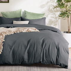 2 Piece Hotel Soft Microfiber Quilt Cover Set-2000TC Duvet/Donna Cover Set & Pillowcases -1 Quilt Cover Zipper Closure & 1 x 