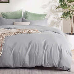 2 Piece Hotel Soft Microfiber Quilt Cover Set-2000TC Duvet/Donna Cover Set & Pillowcases -1 Quilt Cover Zipper Closure & 1 x 