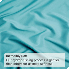 3 Piece Bed Sheet Set- Bedding Sheets & Pillowcases -Breathable Bedding - Wrinkle, Fade, Stain Resistant-Deep Pocket Flat Fit