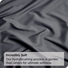 4 Piece Bed Sheet Set- Bedding Sheets & Pillowcases -Breathable Bedding - Wrinkle, Fade, Stain Resistant-Deep Pocket Flat Fit