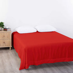 Elegant Comfort Premium Hotel Quality 1-Piece Super King Flat Sheet, Luxury and Softest 2000 Thread Count Bedding Flat Sheet(