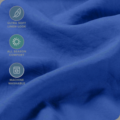 Hotel Quality Fitted Sheet - 1 Piece Fitted Sheet  -Breathable Bedding - Wrinkle, Fade, Stain Resistant- 16inch/40cm Deep Poc