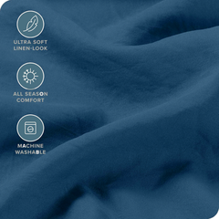 Hotel Quality Fitted Sheet - 1 Piece Fitted Sheet  -Breathable Bedding - Wrinkle, Fade, Stain Resistant- 16inch/40cm Deep Poc