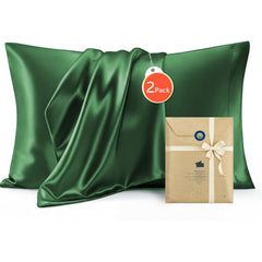 Silk Pillowcase for Hair and Skin Mulberry Silk Pillowcase Soft Breathable Smooth Both Sided Natural Silk Pillowcase with Env