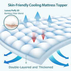 Sleep On Bedding Pillow Top Bamboo Mattress – Double