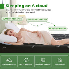 Sleep On Bedding Pillow Top Bamboo Mattress – Super King