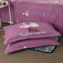 Brushed Pillowcase Polyester 48x74cm Pillowcase (one pair) 48 x 74cm