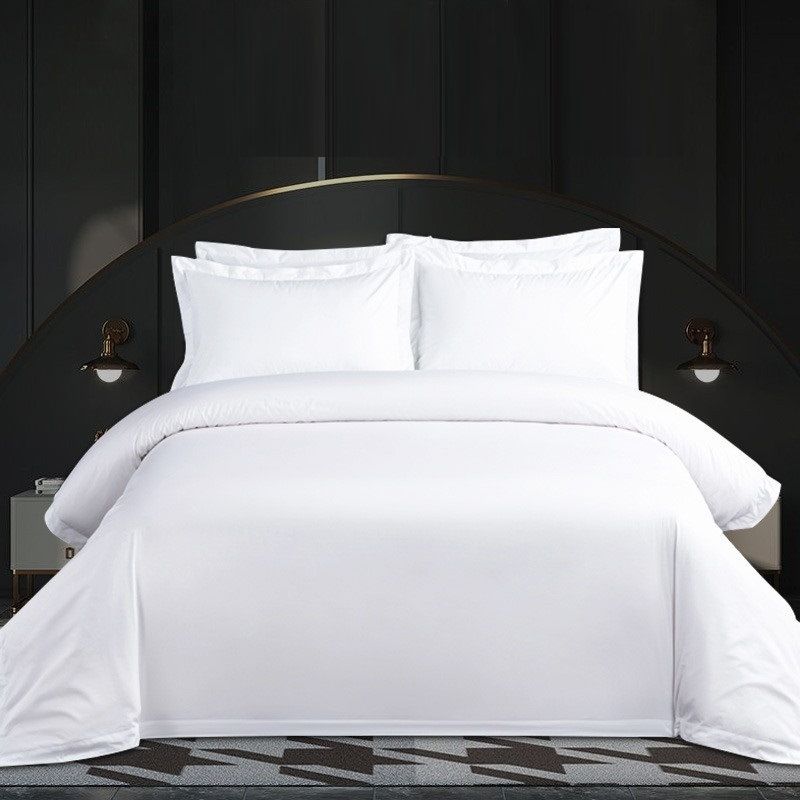 Hotel Style Bed Sheet - White - 4-Piece - 120x220cm