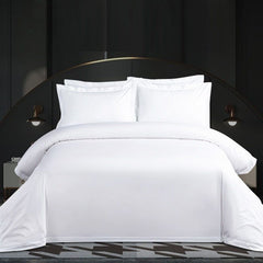 Hotel Style Bed Sheet - White - 4-Piece - 150x220cm
