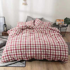 Duo Duo - Geometric Pillowcases - Pink - 2-Pack - Lattice - Image 3