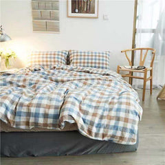 Duo Duo - Geometric Bed Sheet - Pink - Lattice - 120x220cm - Image 4