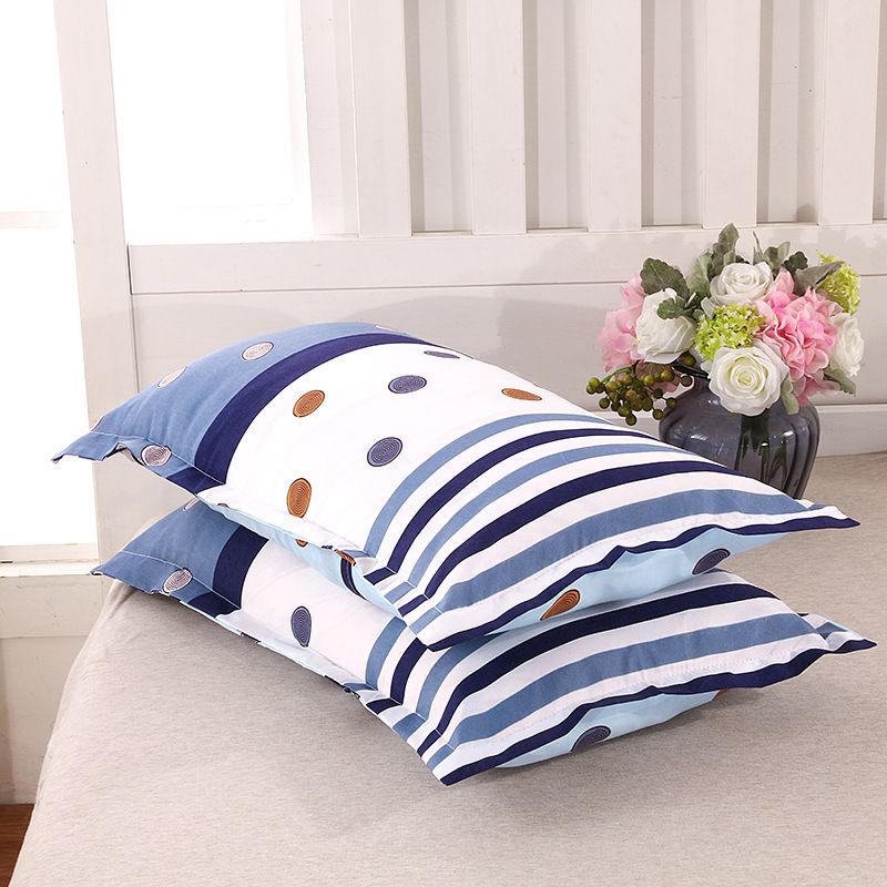 Tiao yuyun Pillowcase Pair Polyester 48x74cm 48*74cm [pillowcase one]