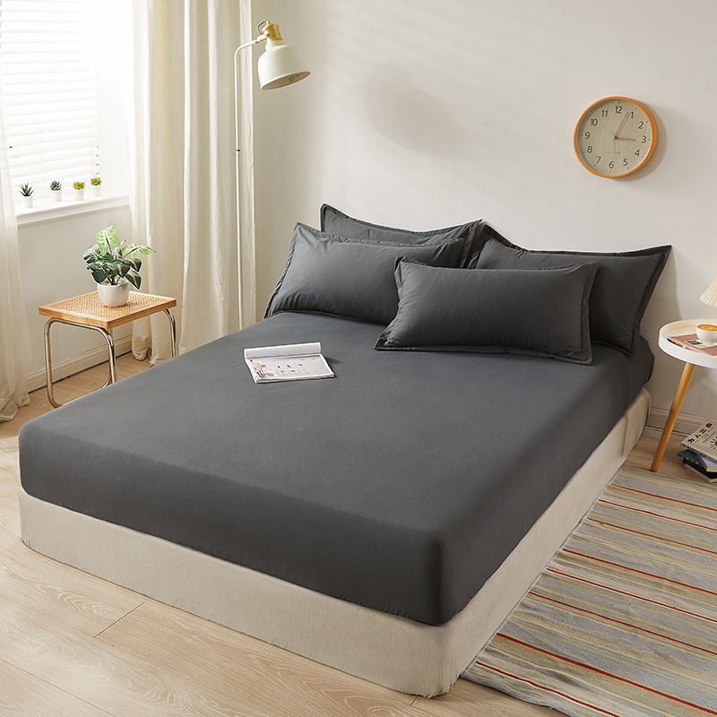 Cotton Bed Sheet - Purple - 150x190cm - Image 3
