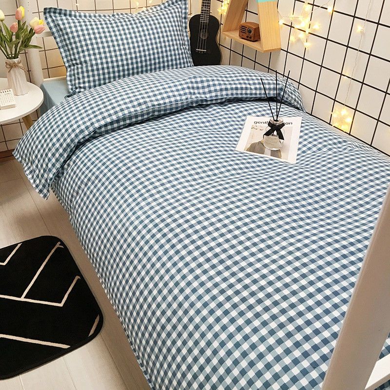 Duoxiao - Geometric Quilt Cover - Pink - 200x230cm - Image 3