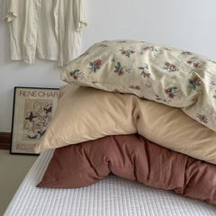 Lu Mi Er - Cotton Pillowcase - Brown - 48x74 - Image 3