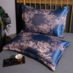 Jacquard Pillowcase Polyester 48x74cm 48*74cm [one pack]