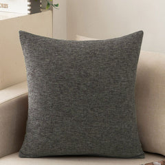 Shengdu Solid Color Polyester Pillow Case 40x40cm csmm dark gray 50*70cm single pillowcase