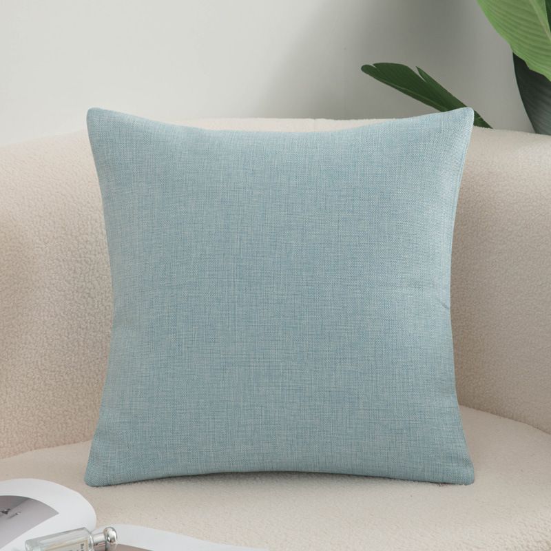 Shengdu Solid Color Polyester Pillow Case 40x40cm csmm sky blue 50*70cm single pillowcase