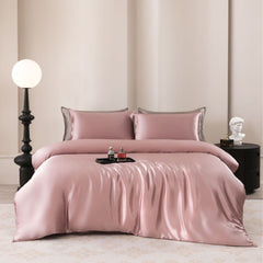 Oval Silk Workshop 22 Momme Silk Four Piece Set 1.8 m bed (2x 2.3 m quilt cover 2.3x 2.5 m bed sheet)