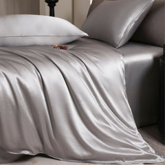 Oval Silk Workshop 22 Momme Silk Four Piece Set 1.2 m bed (1.5x 2 m quilt cover 2x 2.3 sheets