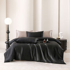 Oval Silk Workshop 22 Momme Silk Four Piece Set 1.2 m bed (1.5x 2 m quilt cover 2x 2.3 sheets