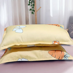 Tiao yuyun Pillowcase Pair Polyester 48x74cm 48*74cm [pillowcase one]