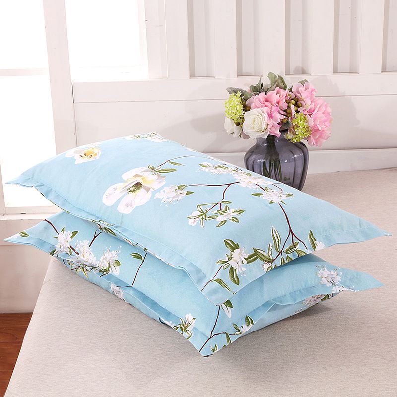 Tiao yuyun Pillowcase Pair Polyester 48x74cm 48*74cm [a pair of pillowcases]