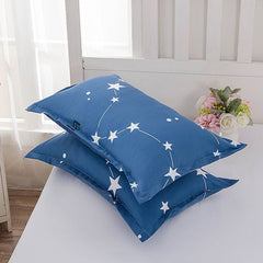 Tiao yuyun Pillowcase Pair Polyester 48x74cm 48*74cm [pillowcase one]