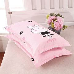 Tiao yuyun Pillowcase Pair Polyester 48x74cm 48*74cm [a pair of pillowcases]