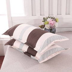 Tiao yuyun Pillowcase Pair Polyester 48x74cm 48*74cm [pillowcase one]