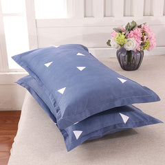 Tiao yuyun Pillowcase Pair Polyester 48x74cm 48*74cm [a pair of pillowcases]