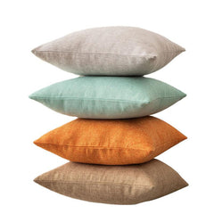 Shengdu Solid Color Polyester Pillow Case 40x40cm csmm dark green 60*60cm with pillow core