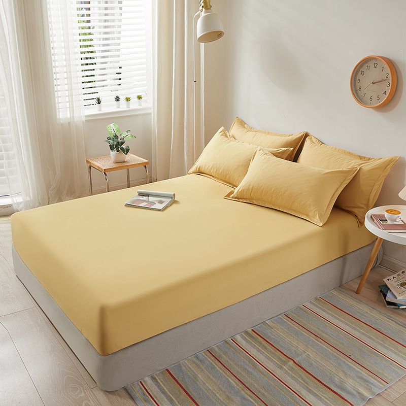 Cotton Bed Sheet - White - 90x200cm - Image 4