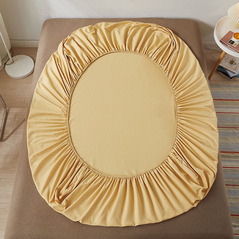 Cotton Bed Sheet - Camel - 150x200cm - Image 2