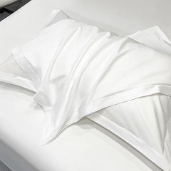 Drunken Butterfly Pillowcase 100 Cotton Satin White 58*88 (suitable for 45*75 pillow and 48*74 pillow)