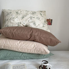 Lu Mi Er - Cotton Floral Pillowcase - Fairy Town - 48x74 - Image 3
