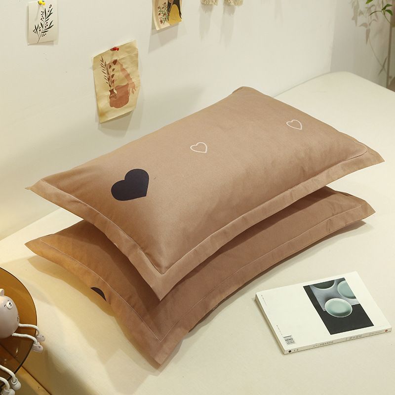 Pillowcase Pair 48x74 Polyester Twill 48x 74cm ± 2cm [single pack]