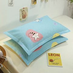 Pillowcase Pair 48x74 Polyester Twill 48x 74cm ± 2cm [single pack]