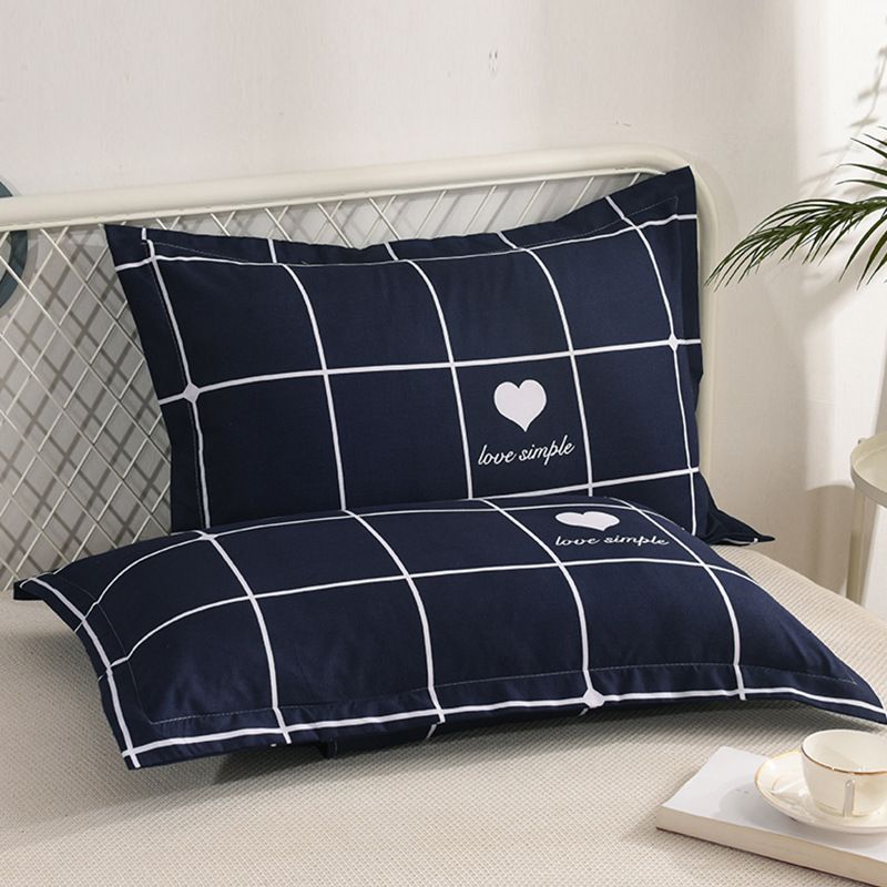 Pillowcase Pair 48x74 Polyester Twill 48x 74cm ± 2cm [single pack]
