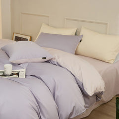 MSY 100 Count Pure Cotton Bedding Set 2M sheets set of four (quilt cover 220*240cm)